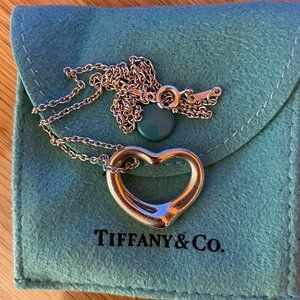 Tiffany & Co., Elsa Peretti Small Heart Pendant and Chain